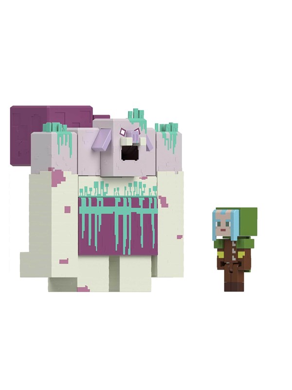 Alternativ bild 0 för Mattel Minecraft - Legends The Devourer & Ranger Action Figures 8cm