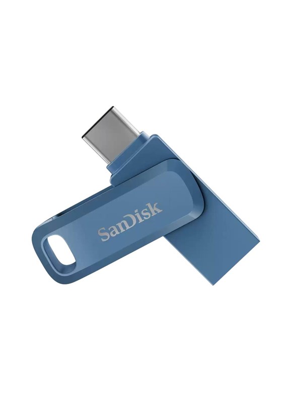 Sandisk Ultra Dual Drive Go Marinblå 64gb Usb Minne