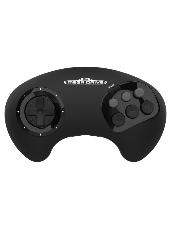 Retro-Bit BIG6 Wireless - Wireless Controller - Sega Mega Drive