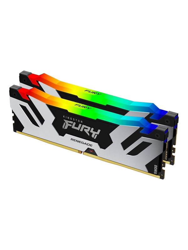 Kingston Fury Renegade Rgb Ddr5 7600 32gb Cl38 Dual Channel 2 Pcs Intel Xmp Svart Med Rgb