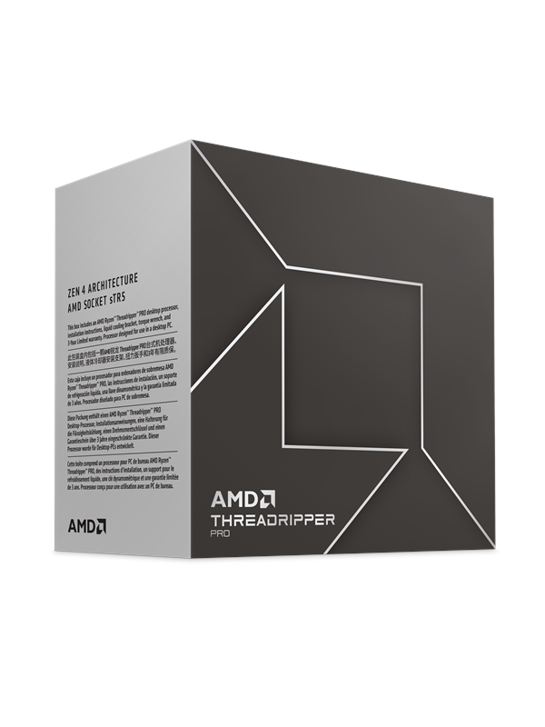 AMD Ryzen Threadripper PRO 7965WX CPU - 24 kärnor - 4.2 GHz - AMD sTR5 - AMD Boxed (utan kylare)