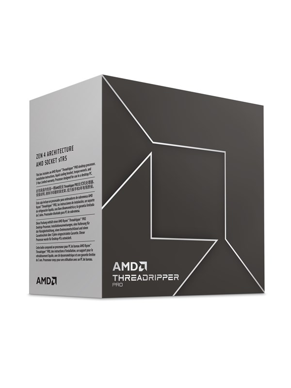 AMD Ryzen Threadripper PRO 7995WX CPU - 96 kärnor - 2.5 GHz - AMD sTR5 - AMD Boxed (utan kylare)