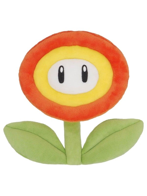 1UP - Super Mario: Fire Flower - Plysch