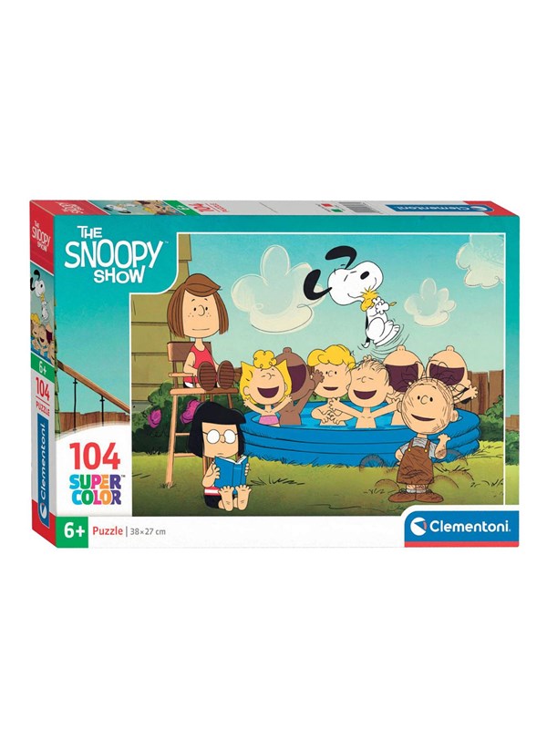 Clementoni Jigsaw Puzzle Peanuts Snoopy 104pcs. Golv