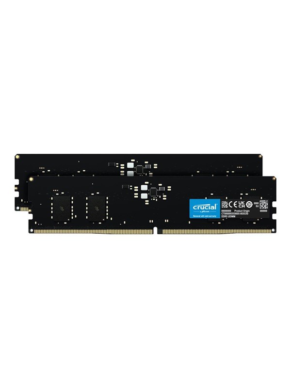 Crucial Classic Ddr5 5200 16gb Cl42 Dual Channel 2 Pcs Amd Expo Svart