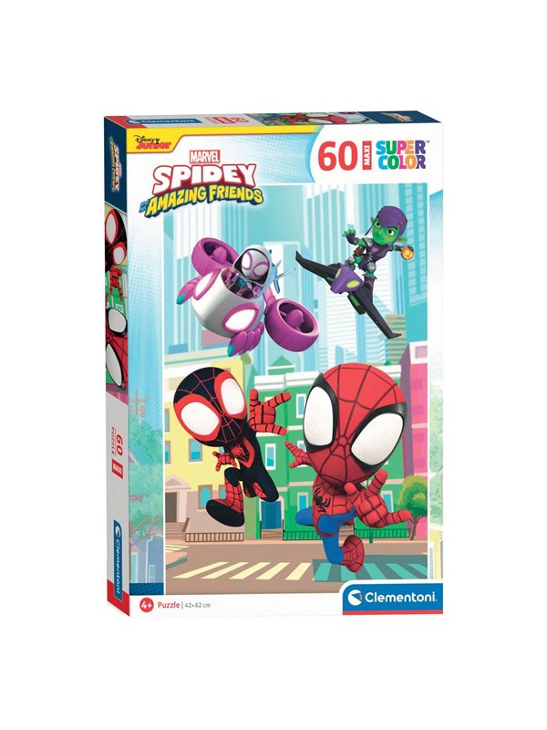 Clementoni Maxi Puzzle - Spidey 60pcs. Golv