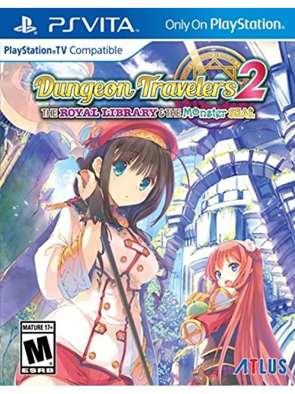 Dungeon Travelers 2: The Royal Library & The Monster Seal Sony Playstation Vita Rpg
