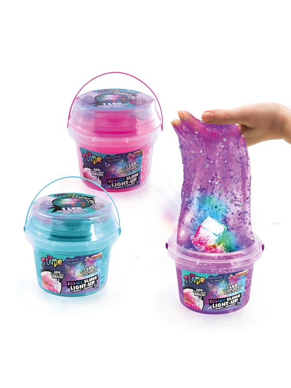 Alternativ bild 0 för So Slime Lysande Kosmisk Slime i Hink 1-pack