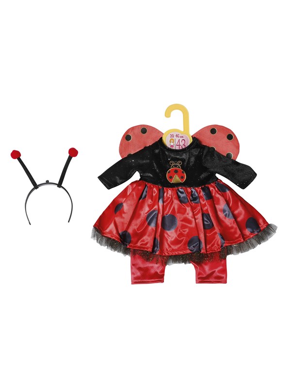 Dolly Moda Costume Lady Bug 43cm