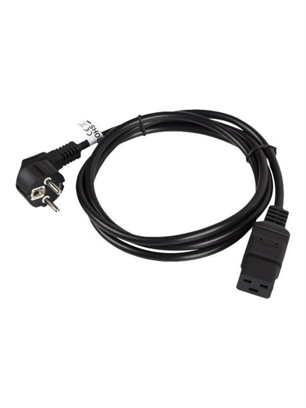 Lanberg - power cable - power CEE 7/7 to IEC 60320 C19 - 1.8 m