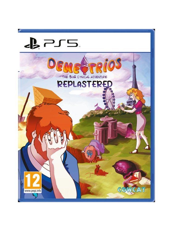 Demetrios The Big Cynical Adventure Replastered Sony Playstation 5 Äventyr
