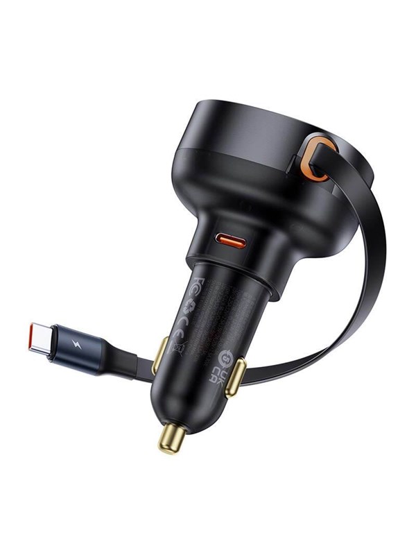 Baseus Enjoyment Pro with cable USB-C 60W (Black) - Köp för SEK 177 - Spara 20%