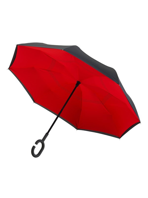 Impliva RU-6 Inside Out Umbrella 107 cm - Red