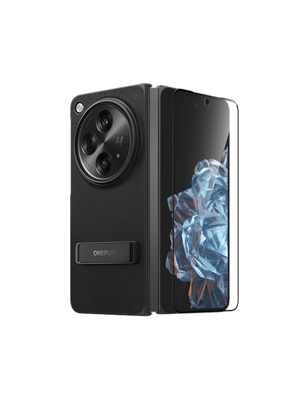 OnePlus Open Protective Set (Case + Glass) - Black