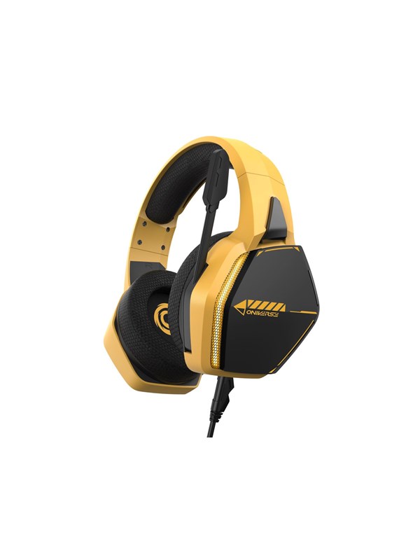 Oniverse Nebula Solarfire Yellow Wired Headset Sony Playstation 4