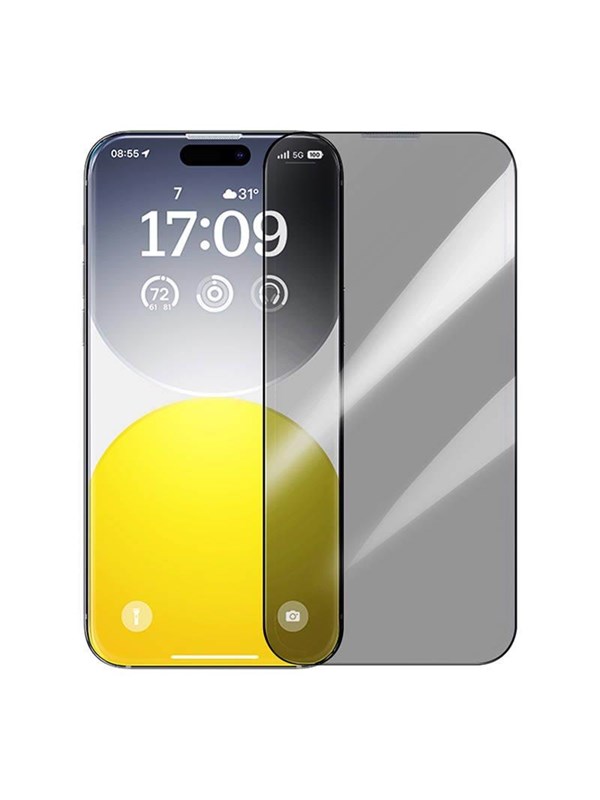Baseus Privacy Protection Tempered Glass Sapphire iPhone 15