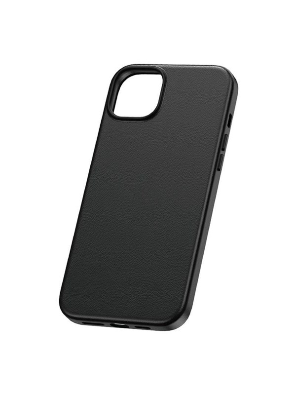 Baseus Phone Case for iPhone 15 Plus Fauxther Series (Black)
