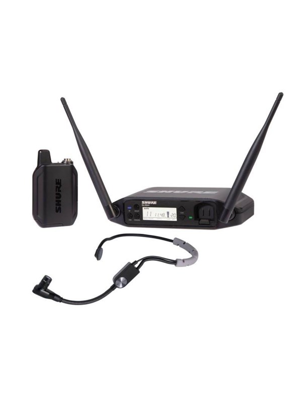 Shure Wireless Headset Kit - SM35 Headset - GLXD1+ Bodypack - GLXD4+ Receiver