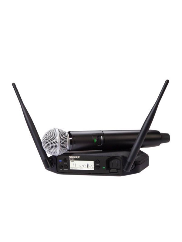 Shure Wireless Vocal System - SM58 Microphone & GLXD4+ Receiver
