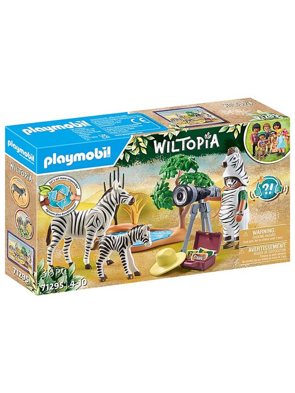 Playmobil Wiltopia Wiltopia På Språng Med Djurfotografen