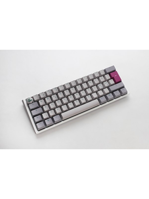 Ducky One 3 - Mist Nordic - Mini 60% - Cherry Brown - RGB - ND - Gaming Tangentbord - Nordisk - Grå