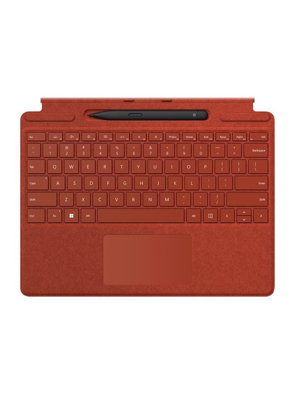 Microsoft Surface Pro Signature Keyboard Tangentbord Röd