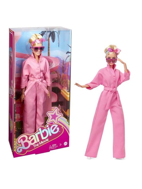 Barbie Margot Robbie As In Pink Power Jumpsuit