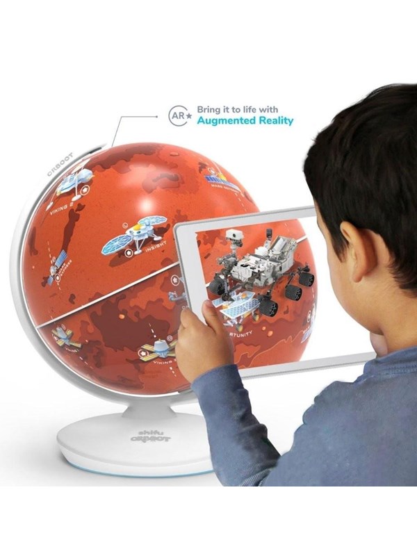 PlayShifu Play Shifu shifu Orboot: Planeten Mars - AR Globe - Rymdresor i AR - Röd