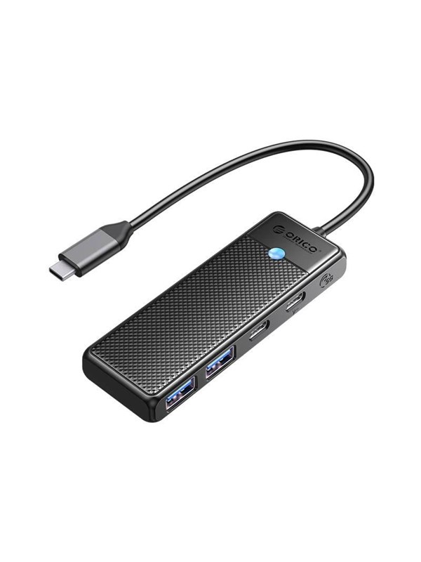 Orico Adapter Hub 4in1 Orico Usb A3.0x2 Type C3.0x1 Pd100wx1 Usb Hub Usb 3.0 4 Porte Svart