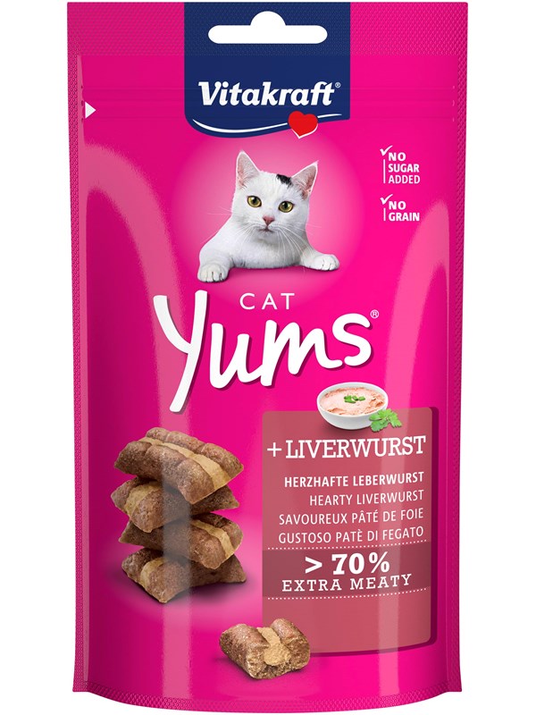 Vitakraft Cat Yums® med leverkorv