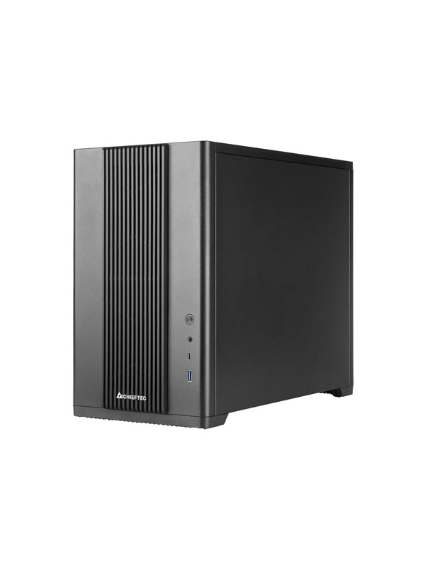 Chieftec UNI Series BX-10B-M-OP - MT - micro ATX - Chassi - Tower - Svart