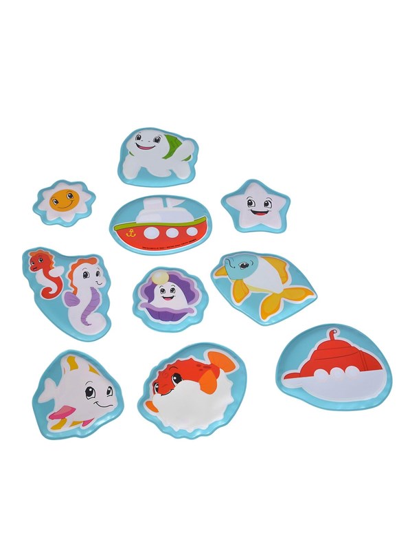 ABC Magical Bath Toys Sea Animals 10 pcs.