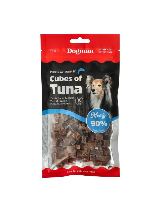 Dogman Meaty Tonfiskbitar Hundgodis 80g