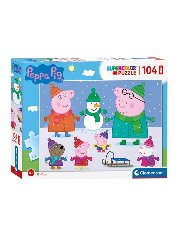 Clementoni Maxi Puzzle Peppa Pig 104st. Golv