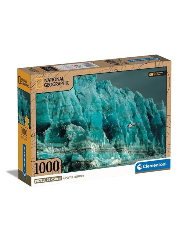 Clementoni Jigsaw Puzzle National Geographics - Glacier 1000 pcs. Golv