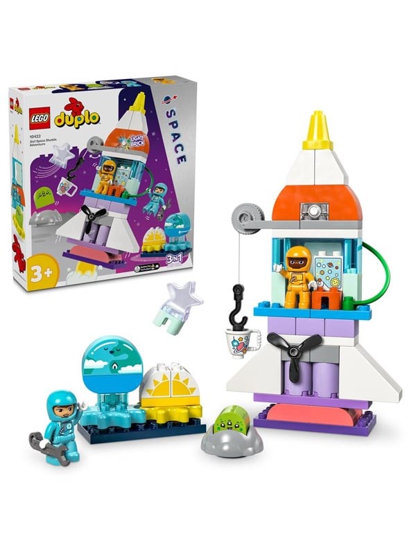 LEGO DUPLO 10422 3in1 Äventyr med rymdfärja