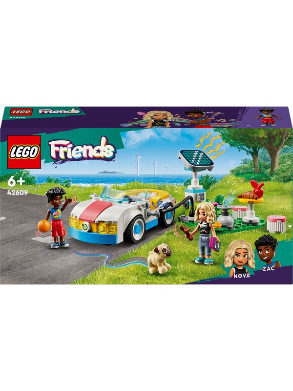 Lego Friends 42609 Elbil Och Laddstation