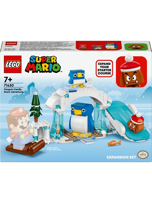 Lego Super Mario 71430 Penguinfamiljens Snöaventyr Expansionsset