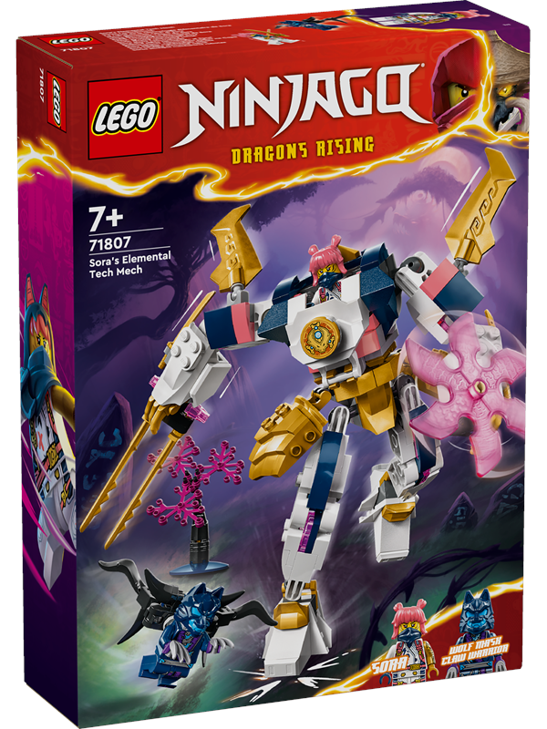 Lego Ninjago 71807 Soras Elementteknikrobot
