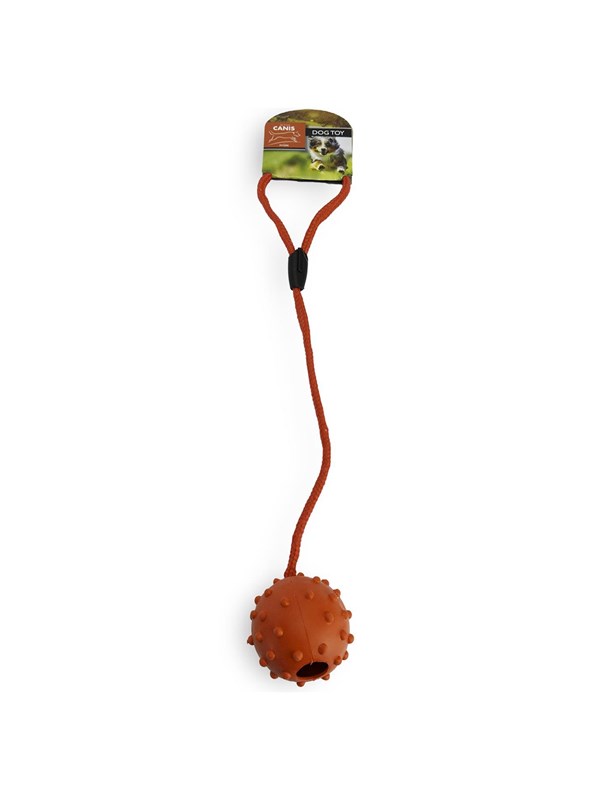 Active Canis Boll med rep - Red