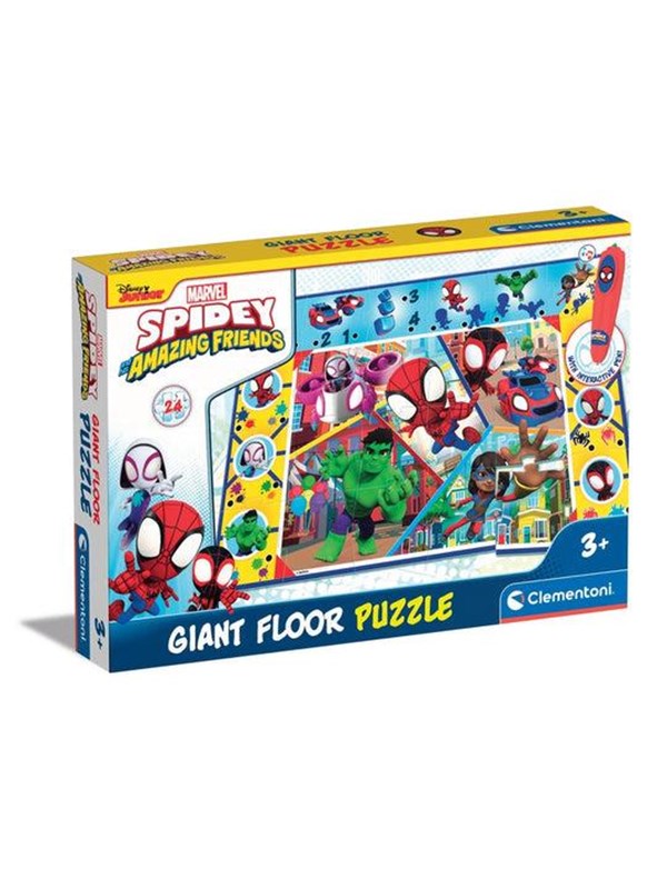 Clementoni Quiz-Puzzle Marvel Spidey Golv
