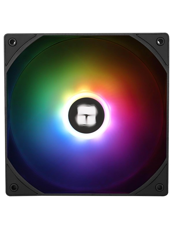 Thermalright TL-C14C-S ARGB - Black - Chassi fläkt - 140mm - Svart med RGB LED - 26 dBA
