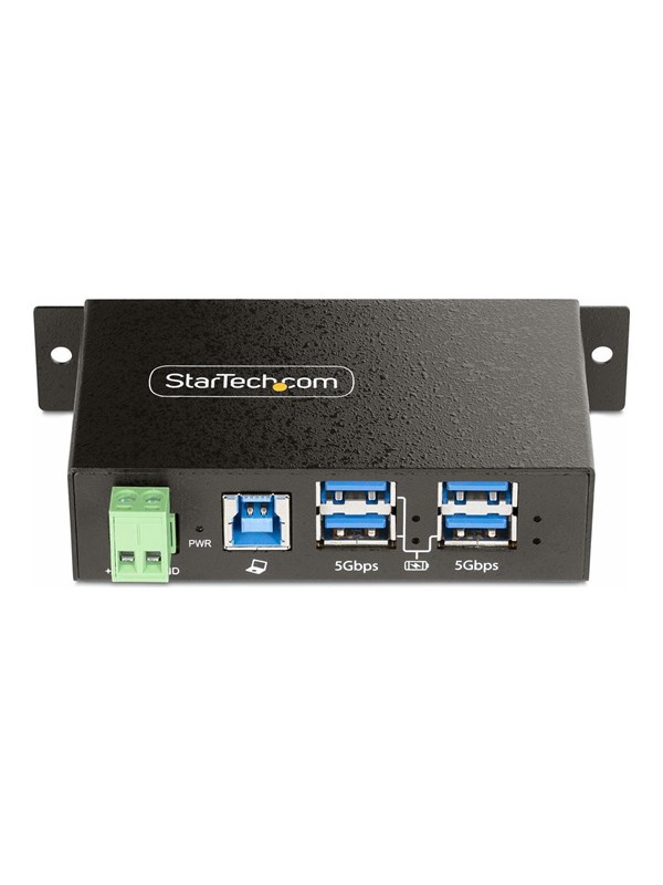 StarTech.com 5G4AINDRM-USB-A-HUB USB Hub - USB 3.2 - 4 porte - Svart