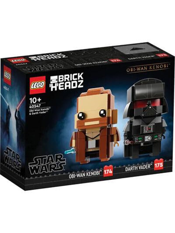 Lego Brickheadz 40547 Obi Wan Kenobi & Darth Vader