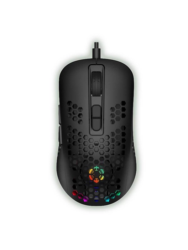 NORTH Gaming Mouse M200 RGB - Gamingmus - 7 knappar - Svart
