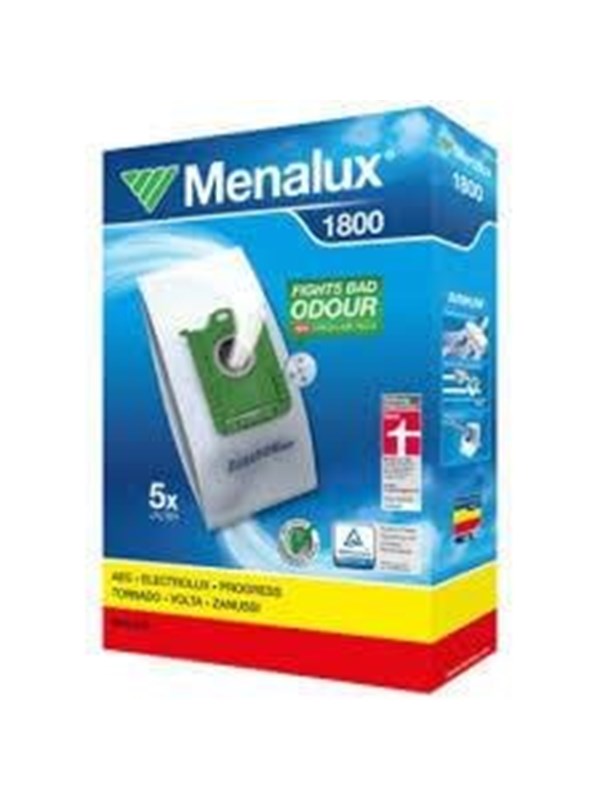 Menalux Vacuum Cleaner Bags 1800 Synthet 1800 5 Pcs Filter