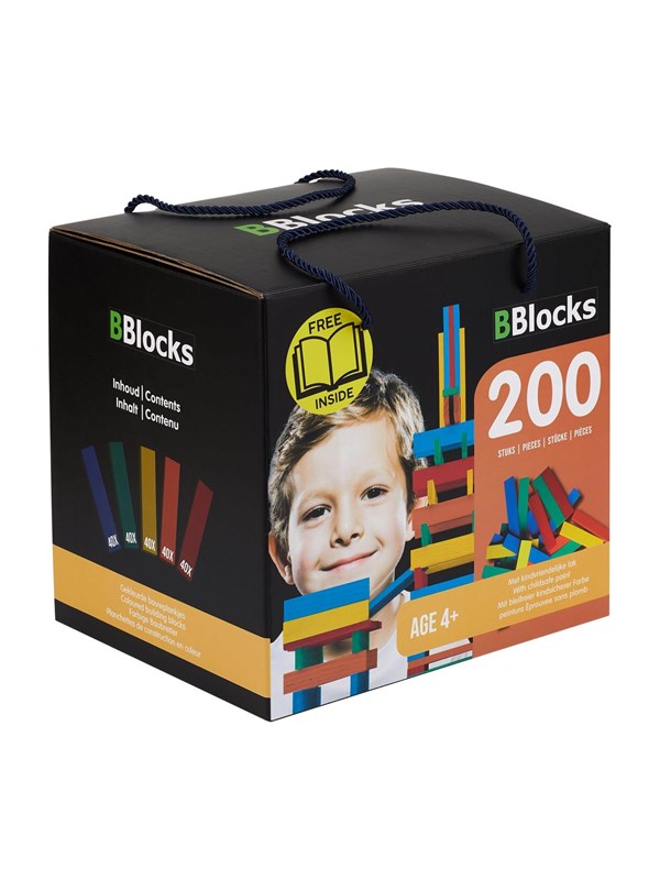 BBlocks Building Boards Color 200dlg.