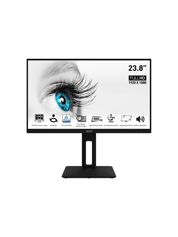 24 " Msi Pro Mp242apde Lcd Monitor Full Hd 1080p 24 "