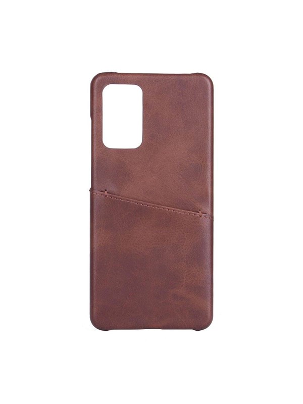 Onsala Mobile Cover Brown With Cardpocket Samsung A72