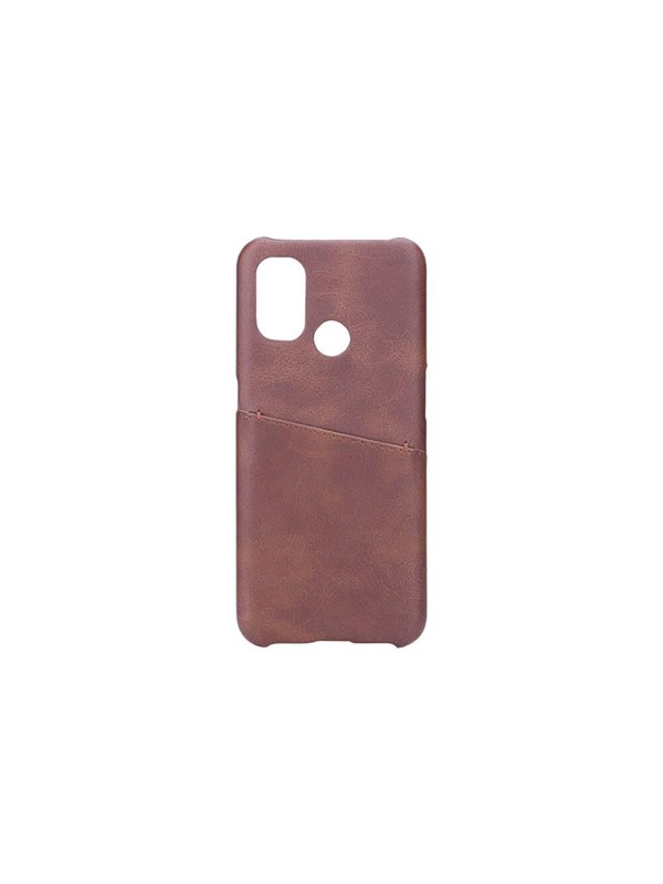 Onsala Mobile Cover Brown With Cardpocket Oneplus Nord N100